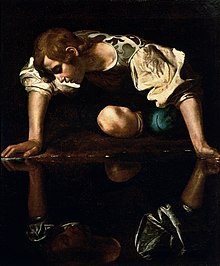 Michelangelo Merisi da Caravaggio: Narciso. Rome Michelangelo Merisi da Caravaggio: Narciso