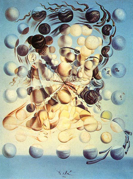 Salvador Dalì, Galatea delle Sfere, 1952
Salvador Dalì, Galatea delle Sfere,