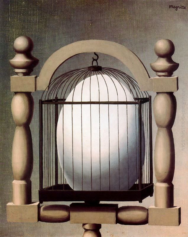 René Magritte, Affinità elettive, 1933 René Magritte, Affinità elettive, 1933
