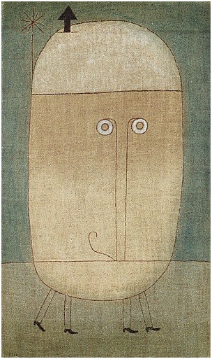 Maschera di paura, 1932, Paul Klee