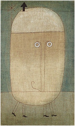 Maschera di paura, 1932, Paul Klee Maschera di paura, 1932, Paul Klee