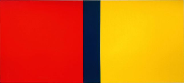 Chi ha paura di rosso, giallo e blu, Barnett Newman