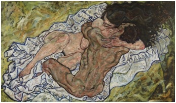 Egon Schiele, Gli amanti 1917