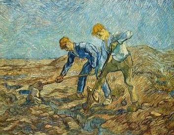 Due zappatori, Van Gogh